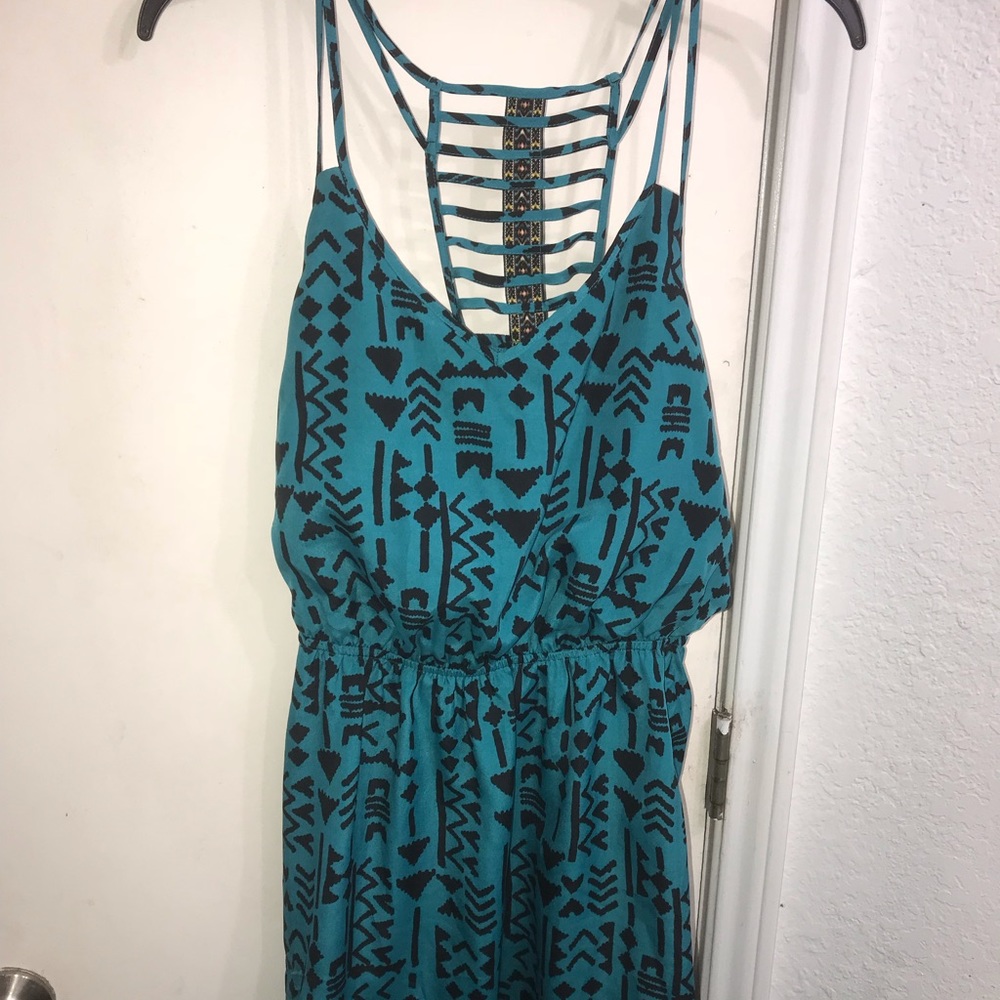 Blue dress
